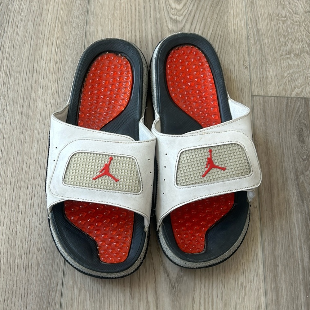Men’s Jordan Hydro 4 Slide “White Cement”